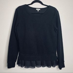 ❌SOLD❌ Clu Long Sleeve Sweater Top Tulle Bottom